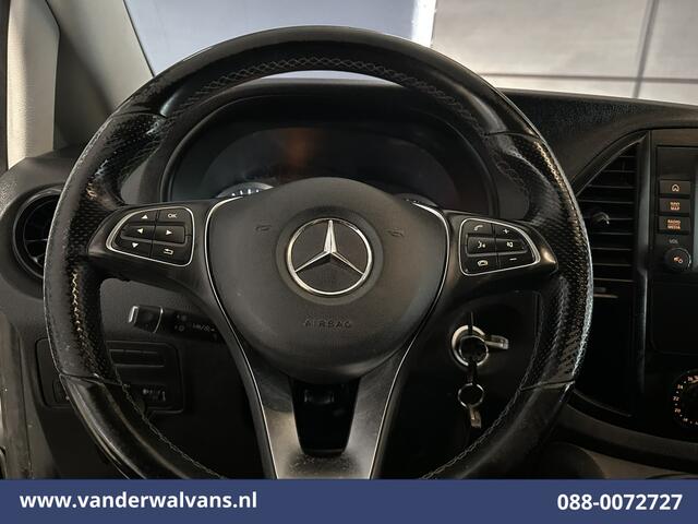 Mercedes-Benz VITO 114 CDI 136pk L2H1 Euro6 Airco | Camera | Navigatie | Apple Carplay | Cruisecontrol Android Auto, Parkeersensoren, Bijrijdersbank, Bumper in de kleur