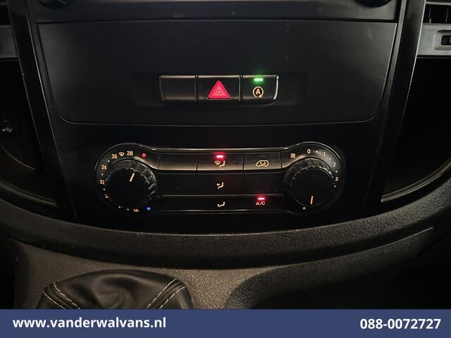 Mercedes-Benz VITO 114 CDI 136pk L2H1 Euro6 Airco | Camera | Navigatie | Apple Carplay | Cruisecontrol Android Auto, Parkeersensoren, Bijrijdersbank, Bumper in de kleur