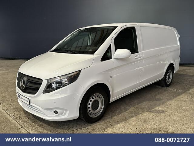 Mercedes-Benz VITO 114 CDI 136pk L2H1 Euro6 Airco | Camera | Navigatie | Apple Carplay | Cruisecontrol Android Auto, Parkeersensoren, Bijrijdersbank, Bumper in de kleur