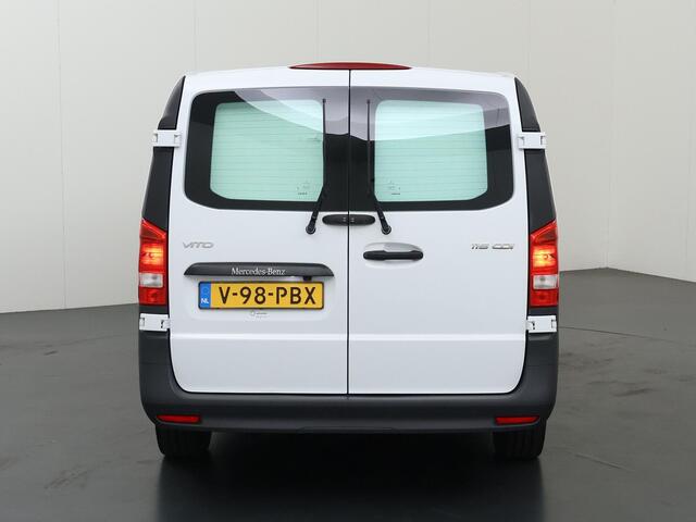 Mercedes-Benz VITO 116 CDI | Aut. | Lang L2 | Parkeercamera | Navigatie | 3-zits | Achterdeuren | Airco | Stoelverwarming | Certified