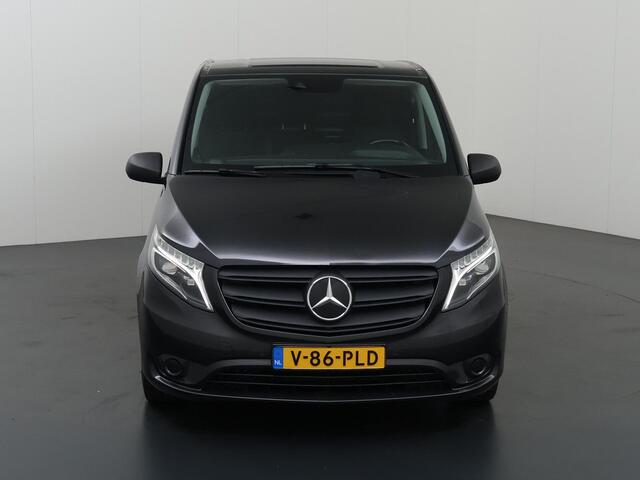 Mercedes-Benz VITO 116 CDI | Aut. | XL L3 | LED Koplampen | 3-zits | Airco | Parkeercamera | Bumpers in kleur | Achterdeuren | Certified