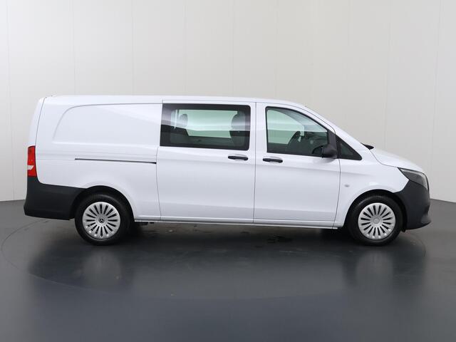 Mercedes-Benz VITO 119 CDI | Aut. | XL L3 | Dubbele Cabine | 5-zits | Stoelverwarming | Navigatie | Parkeercamera | Cruise Control | Certified