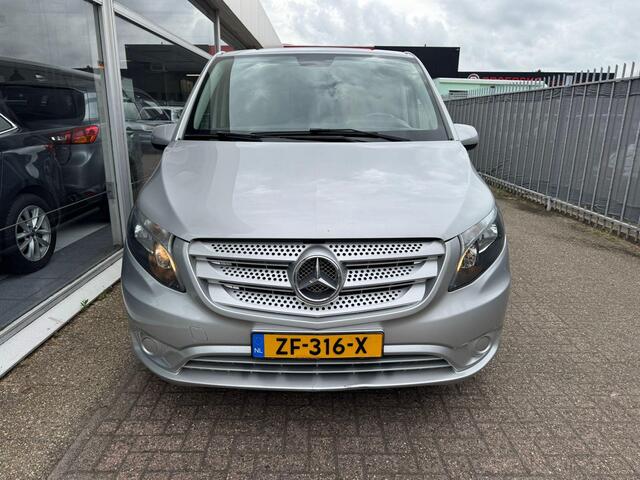 Mercedes-Benz VITO Tourer 114 BlueTEC Pro Extra Lang | 9-Persoons | Airco | Trekhaak | Elektrische ramen | Lederen bekleding | Navigatie | Zijschuifdeur - rechts | Nieuwe APK |