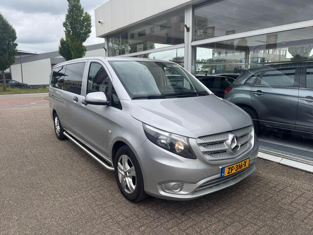 Mercedes-Benz VITO Tourer 114 BlueTEC Pro Extra Lang | 9-Persoons | Airco | Trekhaak | Elektrische ramen | Lederen bekleding | Navigatie | Zijschuifdeur - rechts | Nieuwe APK |
