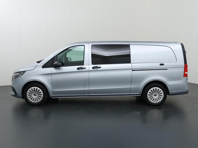 Mercedes-Benz VITO 116 CDI | Aut. | XL L3 | Select | Dubbele Cabine | 6-zits | LED Koplampen | Schuifdeur L+R | Navigatie | Parkeercamera | Cruise Control | Trekhaak | Certified