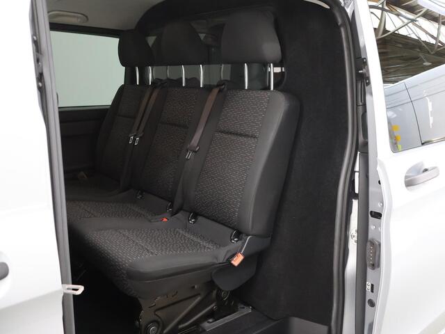 Mercedes-Benz VITO 116 CDI | Aut. | XL L3 | Select | Dubbele Cabine | 6-zits | LED Koplampen | Schuifdeur L+R | Navigatie | Parkeercamera | Cruise Control | Trekhaak | Certified
