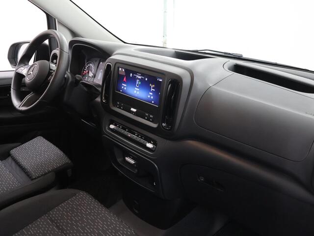 Mercedes-Benz VITO 116 CDI | Aut. | XL L3 | Select | Dubbele Cabine | 6-zits | LED Koplampen | Schuifdeur L+R | Navigatie | Parkeercamera | Cruise Control | Trekhaak | Certified