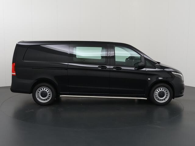 Mercedes-Benz VITO 116 CDI Extra Lang | Dubbel Cabine ¤49.995,- | Sidebars | LED | Trekhaak | Lat om Lat Betimmering |