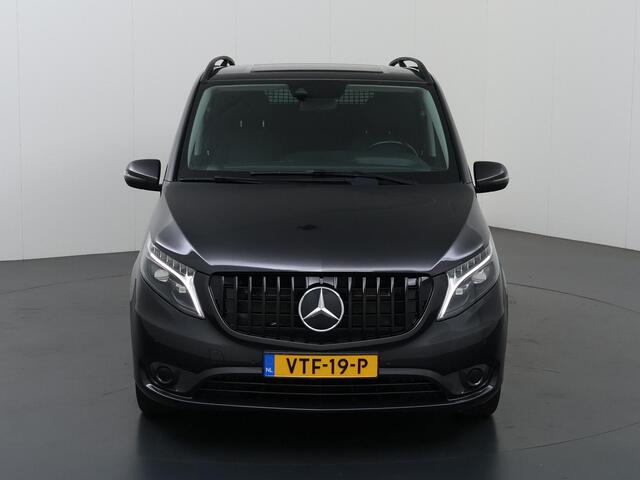 Mercedes-Benz VITO 114 CDI | Aut. | Lang L2 | Dubbele Cabine | Adaptieve Cruise Control | Stoelverwarming | LED Koplampen | Trekhaak | Parkeercamera | 5-zits | Airco | Stoelverwarming | Certified