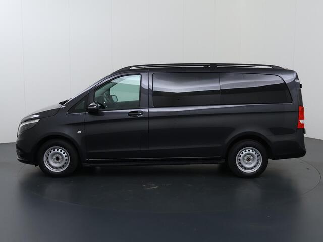 Mercedes-Benz VITO 114 CDI | Aut. | Lang L2 | Dubbele Cabine | Adaptieve Cruise Control | Stoelverwarming | LED Koplampen | Trekhaak | Parkeercamera | 5-zits | Airco | Stoelverwarming | Certified