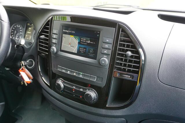 Mercedes-Benz VITO 116 CDI Lang Grijs |1e eigenaar |Automaat |Camera |Cruise |Navi |Airco |163 pk |Carplay |Android Auto |EURO6 |Lederen stuurwiel |BPM vrij!