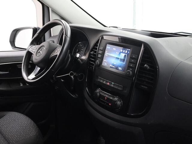 Mercedes-Benz VITO 114 CDI | Aut. | XL L3 | | Parkeercamera | Bluetooth | Stoelverwarming | Adaptive Cruise Control | Trekhaak | Glasslook panelen | Distronic Plus | LM Velgen | Certified