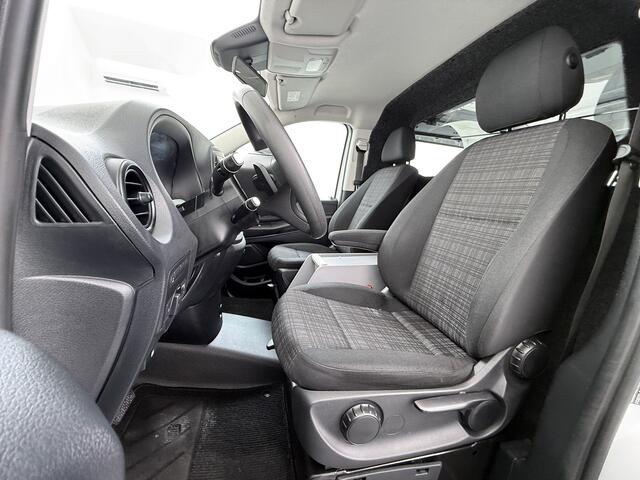 Mercedes-Benz VITO 114CDI Automaat Lang 2X Schuifdeur Trekhaak Imperiaal Navi Camera Cruise Control Airco Bluetooth Pdc Euro 6 Betonplex Vloer Wandbetimmering 1e Eigenaar Origineel Nederlandse Auto