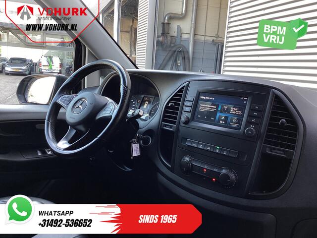 Mercedes-Benz VITO 116 CDI Aut. L2 LED/ Standkachel/ Stoelverw./ Carplay/ Camera/ Cruise/ Trekhaak/ Airco