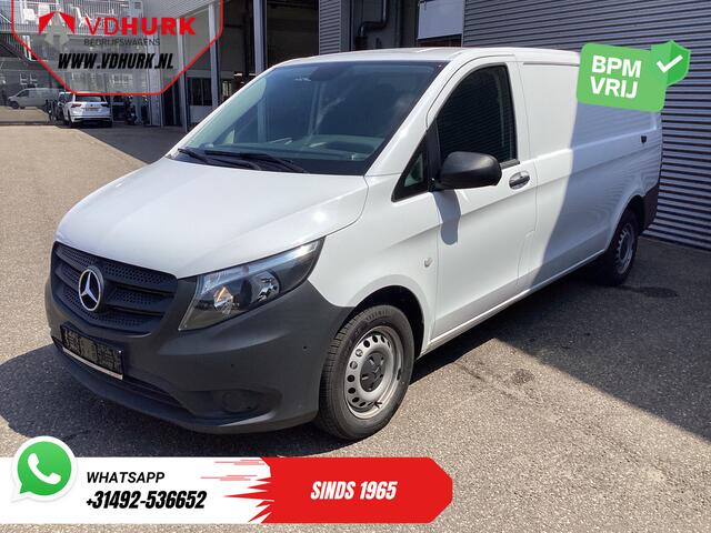 Mercedes-Benz VITO 116 CDI Aut. L3 XL 270Gr.deuren/ Stoelverw./ Carplay/ Navi/ Camera/ PDC/ Cruise/ Airco