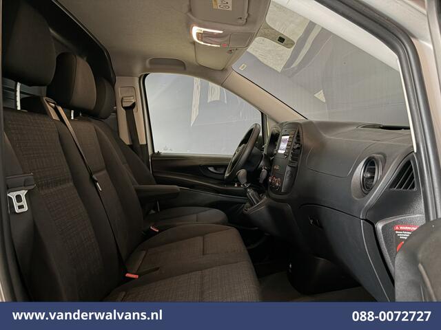 Mercedes-Benz VITO 116 CDI 164pk L2H1 Euro6 Airco | 3-Zits | Camera | Navigatie | Cruisecontrol | Stoelverwarming Bijrijdersbank, Achterklep