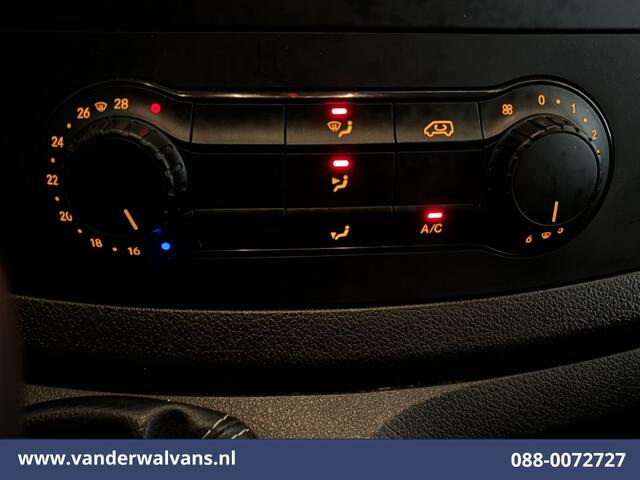 Mercedes-Benz VITO 116 CDI 164pk L2H1 Euro6 Airco | 3-Zits | Camera | Navigatie | Cruisecontrol | Stoelverwarming Bijrijdersbank, Achterklep
