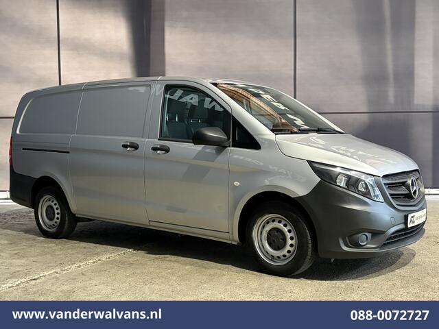 Mercedes-Benz VITO 116 CDI 164pk L2H1 Euro6 Airco | 3-Zits | Camera | Navigatie | Cruisecontrol | Stoelverwarming Bijrijdersbank, Achterklep
