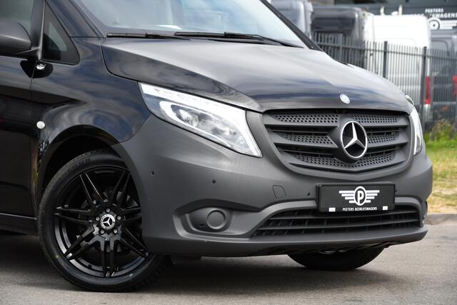 Mercedes-Benz VITO 116 CDI L2 Black Edition Cruise, Carplay, LED, 164pk, Sensoren, Multimedia, Automaat, NAVI, Uniek!