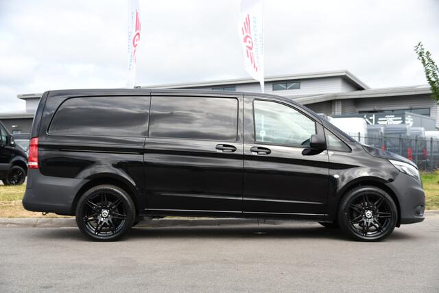 Mercedes-Benz VITO 116 CDI L2 Black Edition Cruise, Carplay, LED, 164pk, Sensoren, Multimedia, Automaat, NAVI, Uniek!