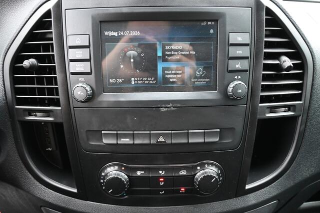 Mercedes-Benz VITO eVito 112 L2 66 kWh 2 Schuifdeuren, Camera, Apple Carplay/Android Auto