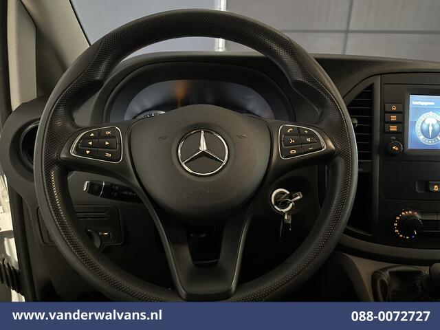Mercedes-Benz VITO 116 CDI 164pk L2H1 Euro6 Airco | Camera | Apple Carplay | Cruisecontrol Android Auto, Bijrijdersbank