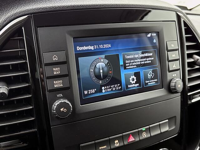 Mercedes-Benz VITO 114 CDI Extra Lang Dubbele Cabine Schuifdeur L+R Led Trekhaak 2500kg Apple Carplay/Android Auto Betimmering Cruise Control