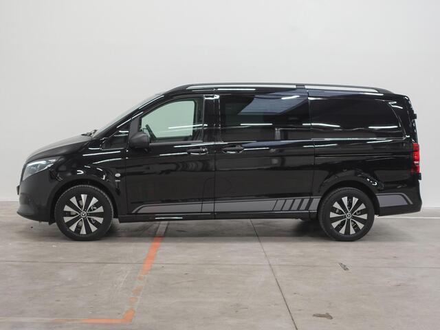 Mercedes-Benz VITO 114 CDI L2 Select Dubbele Cabine Trekhaak Navigatie Apple Carplay/Android Auto Camera Parkeersensoren Cruise Control Climate control Leder Lichtmetalen velgen Getinte ramen