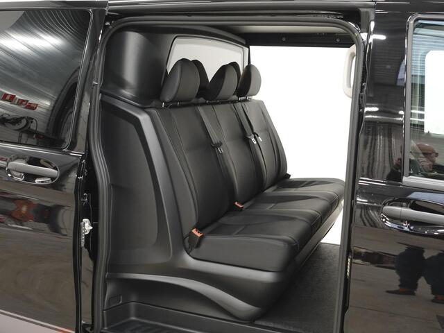 Mercedes-Benz VITO 114 CDI L2 Select Dubbele Cabine Trekhaak Navigatie Apple Carplay/Android Auto Camera Parkeersensoren Cruise Control Climate control Leder Lichtmetalen velgen Getinte ramen