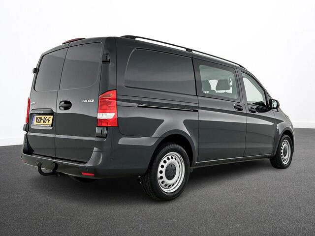 Mercedes-Benz VITO 114 CDI Lang Dubbele Cabine Automaat Airco Navigatie Apple Caraplay/Android Auto Bluetooth Parkeersensoren