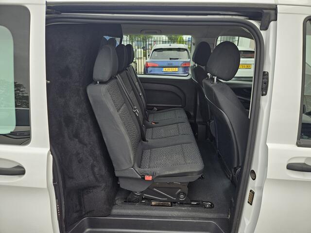 Mercedes-Benz VITO 119 CDI Lang Dubbelcab. Comfort | Camera | Bluetooth Rijklaar inclusief 6 maanden BOVAG garantie!