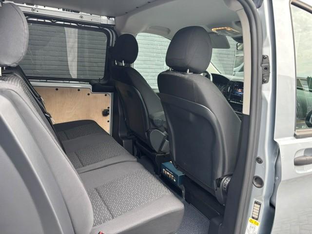 Mercedes-Benz VITO 119 CDI XL L3 | PRO | AUT. | MULTI-BEAM LED | DUBBEL CABINE + 2X ZIJSCHUIFDEUR |ACHTERDEUREN | ALARM | DODEHOEKDETECTIE | TREKHAAK | SPOORASSISTENT | CHROOM INTERIEUR PAKKET | CERTIFIED | Apple Carplay
