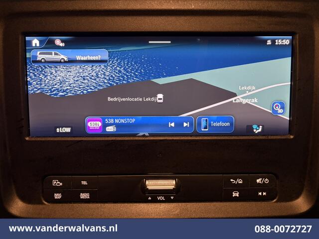 Mercedes-Benz VITO 116 CDI 164pk L2H1 Euro6 Airco | Navigatie | Camera | Adaptieve Cruisecontrol Stoelverwarming, Parkeersensoren, Bijrijdersbank