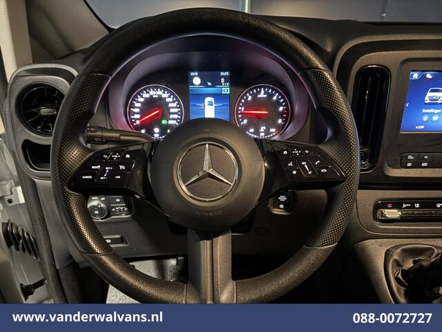 Mercedes-Benz VITO 116 CDI 164pk L2H1 Euro6 Airco | Navigatie | Camera | Adaptieve Cruisecontrol Stoelverwarming, Parkeersensoren, Bijrijdersbank