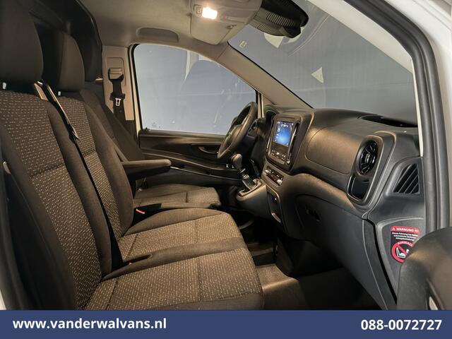Mercedes-Benz VITO 116 CDI 164pk L2H1 Euro6 Airco | Navigatie | Camera | Adaptieve Cruisecontrol Stoelverwarming, Parkeersensoren, Bijrijdersbank