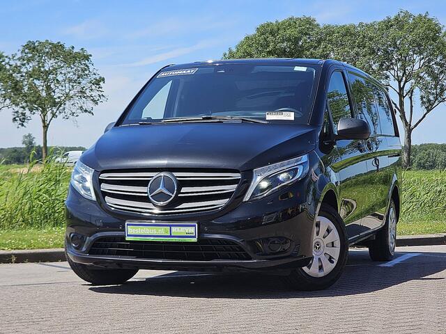 Mercedes-Benz VITO 114 CDI Lang L2 LED Airco/ECC Automaat Adaptieve Cruise Bumpers-Kleur Achterdeuren 2xZijdeuren Navi Euro6