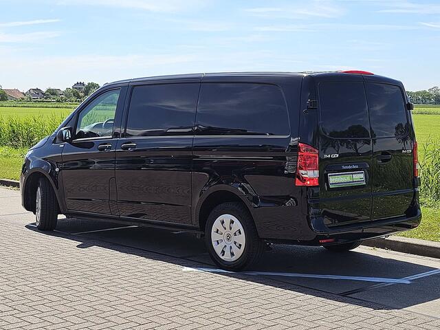 Mercedes-Benz VITO 114 CDI Lang L2 LED Airco/ECC Automaat Adaptieve Cruise Bumpers-Kleur Achterdeuren 2xZijdeuren Navi Euro6