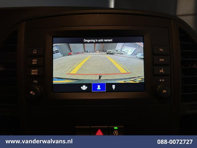 Mercedes-Benz VITO 110 CDI 102pk L2H1 Euro6 Airco | Imperiaal | Camera | Navigatie | Trekhaak | Apple Carplay | Cruisecontrol Android Auto, Parkeersensoren, Bijrijdersbank, Achterklep