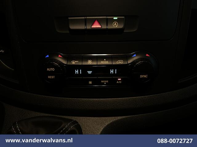 Mercedes-Benz VITO 110 CDI 102pk L2H1 Euro6 Airco | Imperiaal | Camera | Navigatie | Trekhaak | Apple Carplay | Cruisecontrol Android Auto, Parkeersensoren, Bijrijdersbank, Achterklep