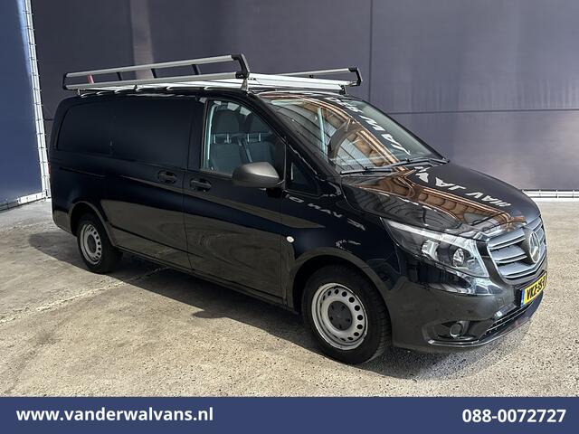 Mercedes-Benz VITO 110 CDI 102pk L2H1 Euro6 Airco | Imperiaal | Camera | Navigatie | Trekhaak | Apple Carplay | Cruisecontrol Android Auto, Parkeersensoren, Bijrijdersbank, Achterklep
