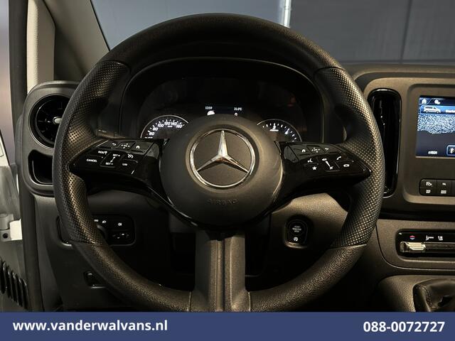 Mercedes-Benz VITO 116 CDI 164pk L2H1 Euro6 Airco | Camera | Navigatie | Adaptieve Cruisecontrol Stoelverwarming, Parkeersensoren, Bijrijdersbank
