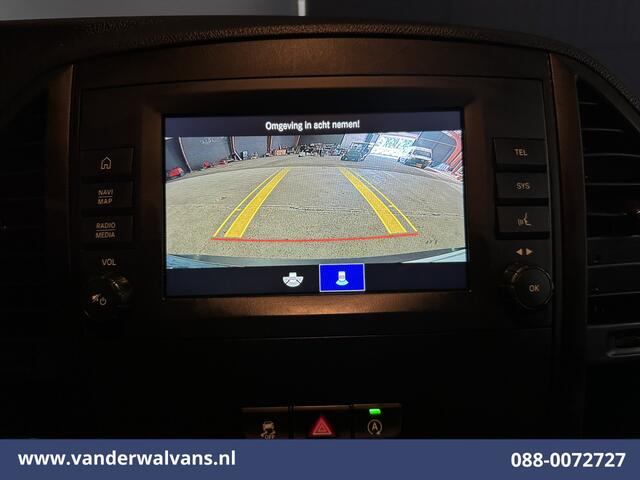 Mercedes-Benz VITO 116 CDI 164pk L2H1 Euro6 Airco | Camera | Navigatie | Apple Carplay | Cruisecontrol Android Auto, Stoelverwarming, Parkeersensoren, Bijrijdersbank