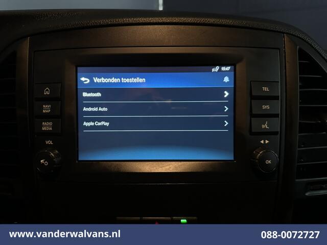 Mercedes-Benz VITO 116 CDI 164pk L2H1 Euro6 Airco | Camera | Navigatie | Apple Carplay | Cruisecontrol Android Auto, Stoelverwarming, Parkeersensoren, Bijrijdersbank