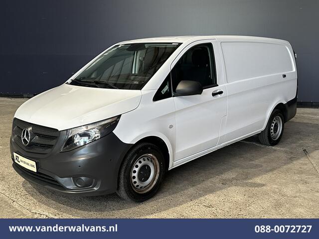 Mercedes-Benz VITO 116 CDI 164pk L2H1 Euro6 Airco | Camera | Navigatie | Apple Carplay | Cruisecontrol Android Auto, Stoelverwarming, Parkeersensoren, Bijrijdersbank