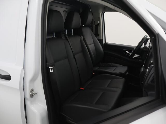 Mercedes-Benz VITO 116 CDI | Aut. | XL L3 | Select | 3 zits | Stoelverwarming | LED koplampen | Vloer en Wand Betimmering | LM Velgen | Cruise Control | Apple Carplay/Android Auto | Trekhaak 2500 KG. AHW | Certified