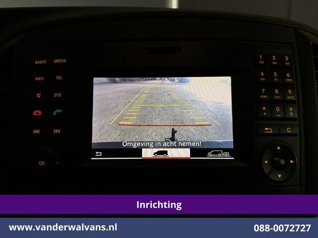 Mercedes-Benz VITO 114 CDI 136pk L3H1 Inrichting Euro6 Airco | Camera | Navigatie | Imperiaal | Trekhaak Sidebars, Bijrijdersbank