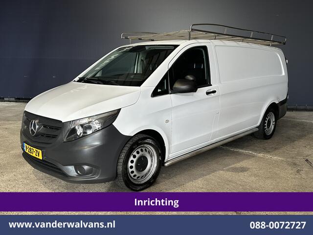 Mercedes-Benz VITO 114 CDI 136pk L3H1 Inrichting Euro6 Airco | Camera | Navigatie | Imperiaal | Trekhaak Sidebars, Bijrijdersbank