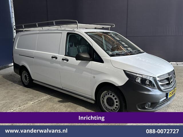 Mercedes-Benz VITO 114 CDI 136pk L3H1 Inrichting Euro6 Airco | Camera | Navigatie | Imperiaal | Trekhaak Sidebars, Bijrijdersbank