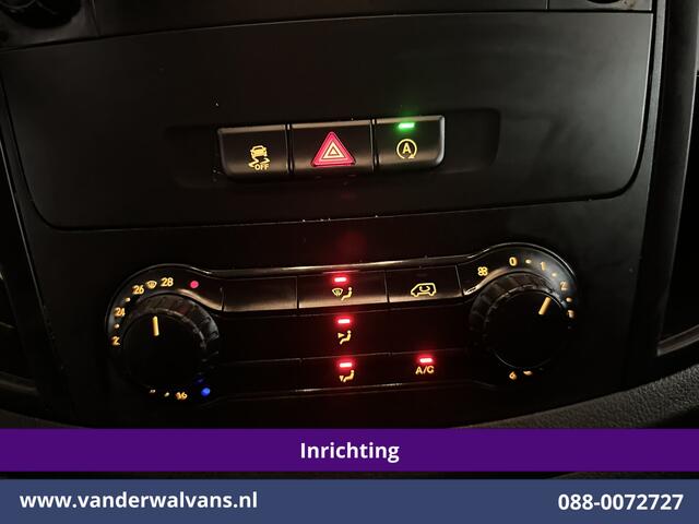Mercedes-Benz VITO 114 CDI 136pk L3H1 Inrichting Euro6 Airco | Navigatie | Camera | Imperiaal | Trekhaak Sidebars, Bijrijdersbank