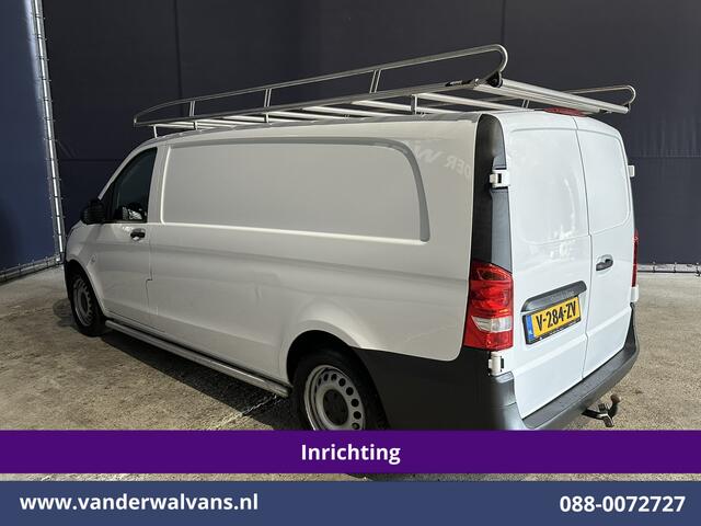 Mercedes-Benz VITO 114 CDI 136pk L3H1 Inrichting Euro6 Airco | Navigatie | Camera | Imperiaal | Trekhaak Sidebars, Bijrijdersbank